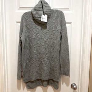 Sonoma gray high neck sweater.